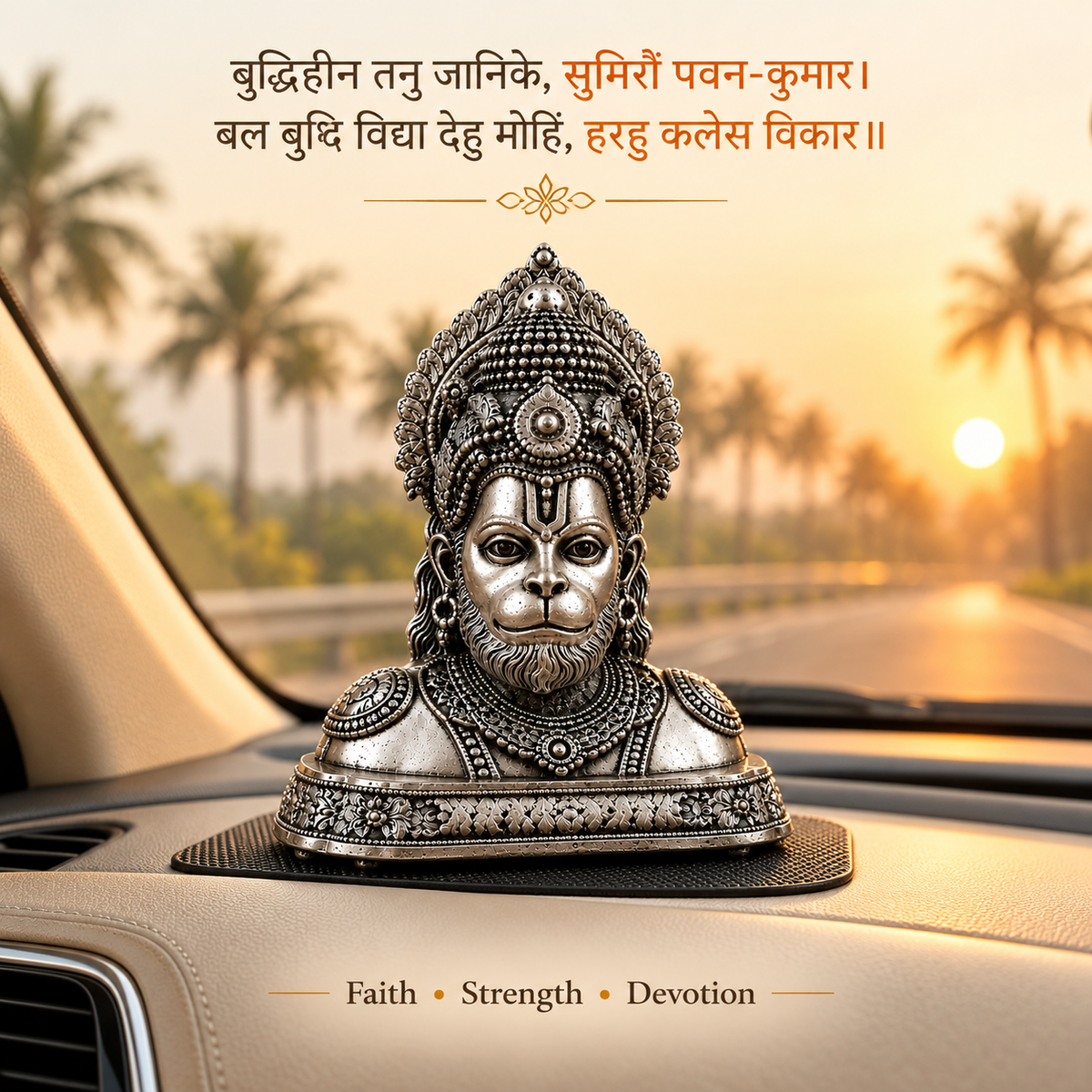 Bajrangbali Hanuman Ji Idol for Home, Car & Office Décor