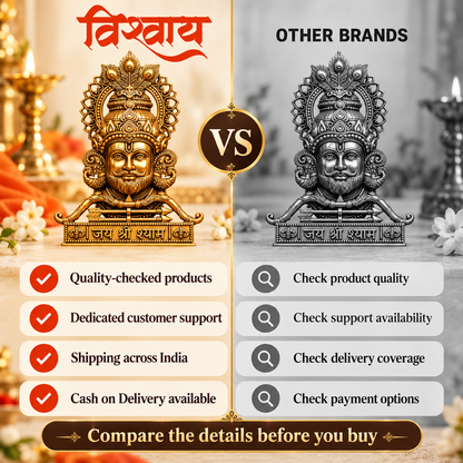Jai Shree Shyam Idol for Home, Car & Office