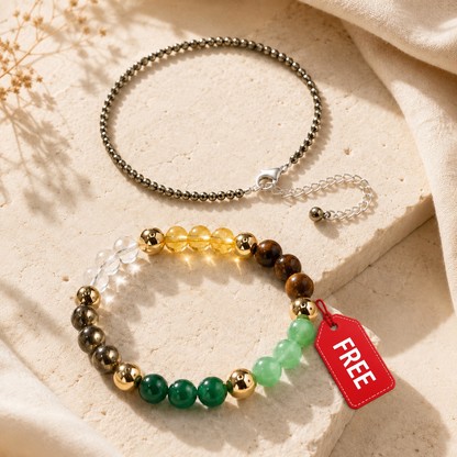 Pyrite Anklet