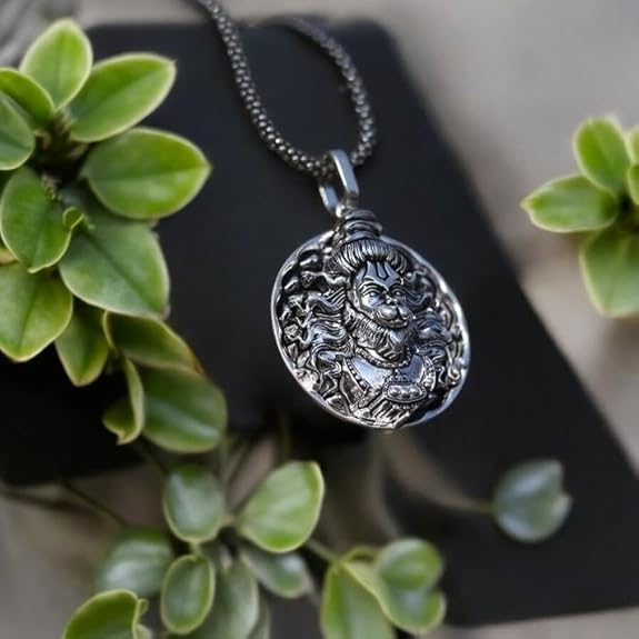 Set of 5 Hanuman Ji Pendants – Panchmukhi, Panchrup, Mahabali & More