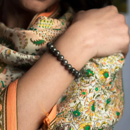 Original Pyrite Bracelet | Natural Pyrite Stone for Prosperity